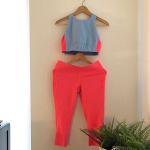 New Balance Sports Bra and Leggins